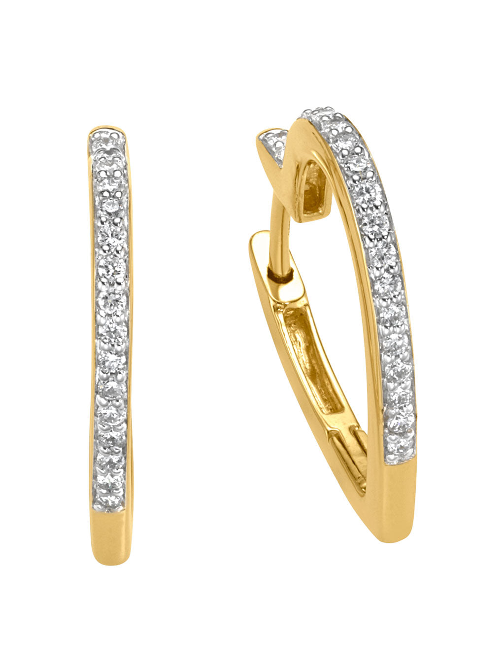 Produktbild von Herz-Creolen Gina