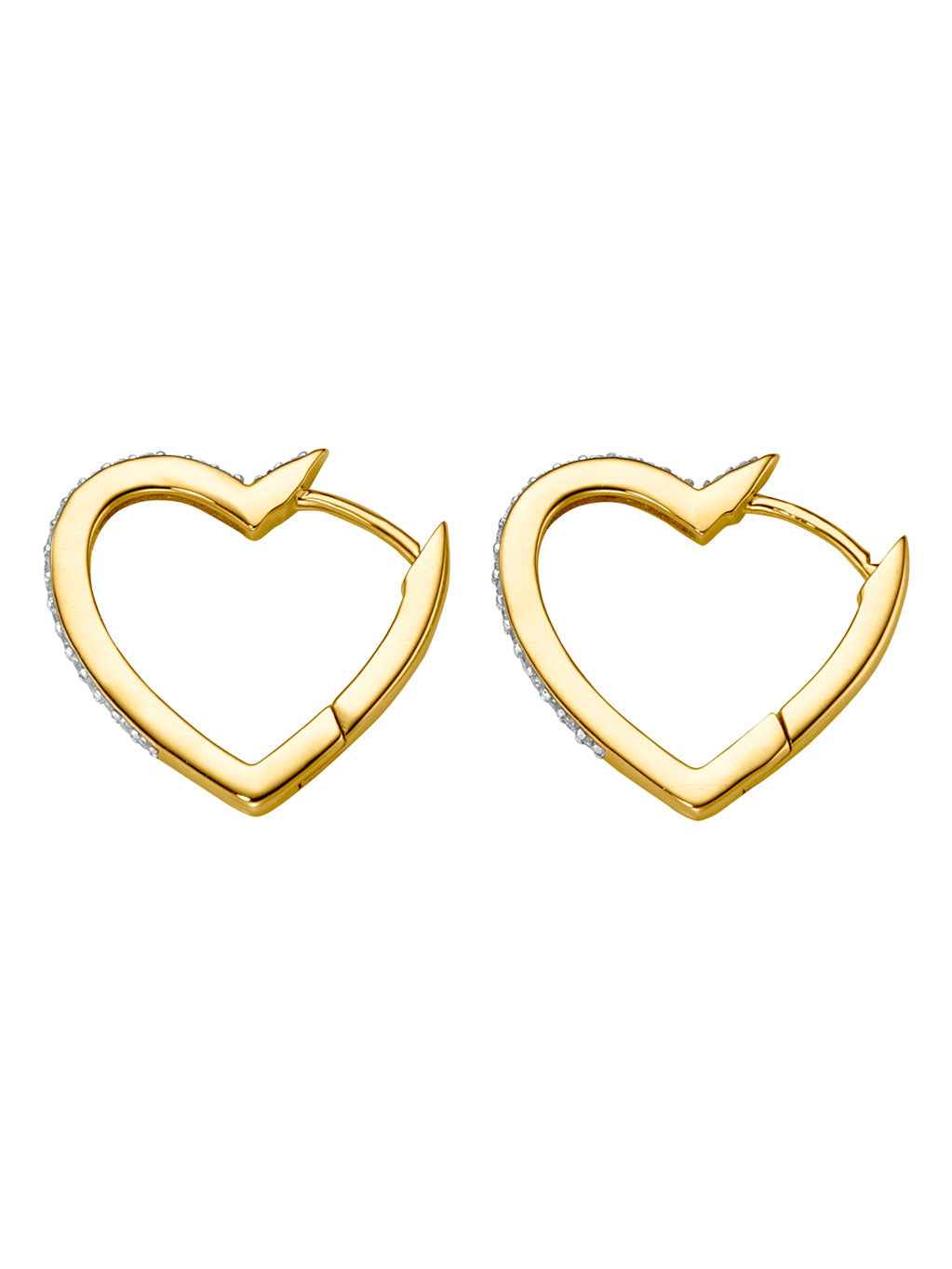 Produktbild von Herz-Creolen Gina