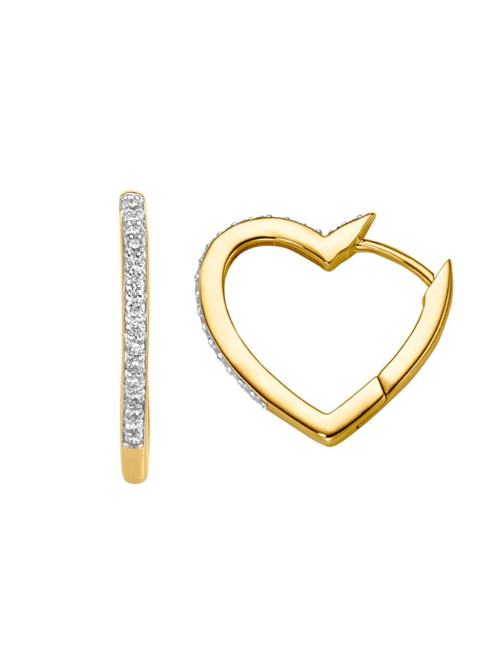 Produktbild von Herz-Creolen Gina