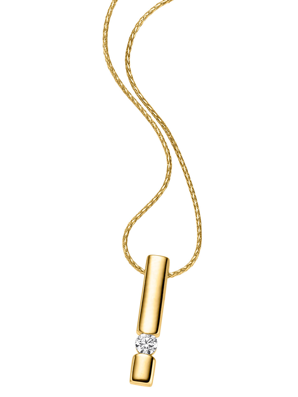 Produktbild von Solitär-Anhänger mit Kette Odalys