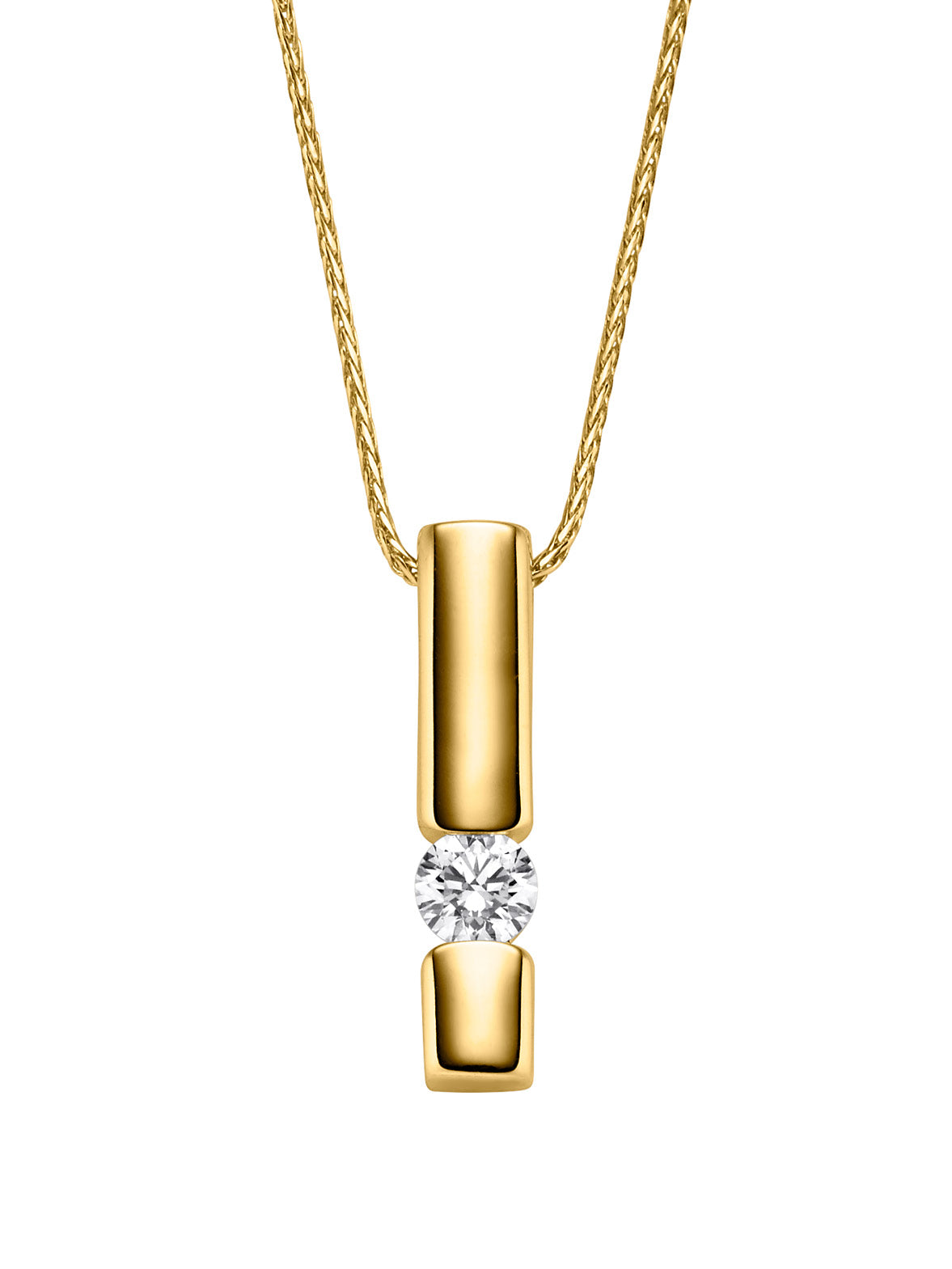 Produktbild von Solitär-Anhänger mit Kette Odalys