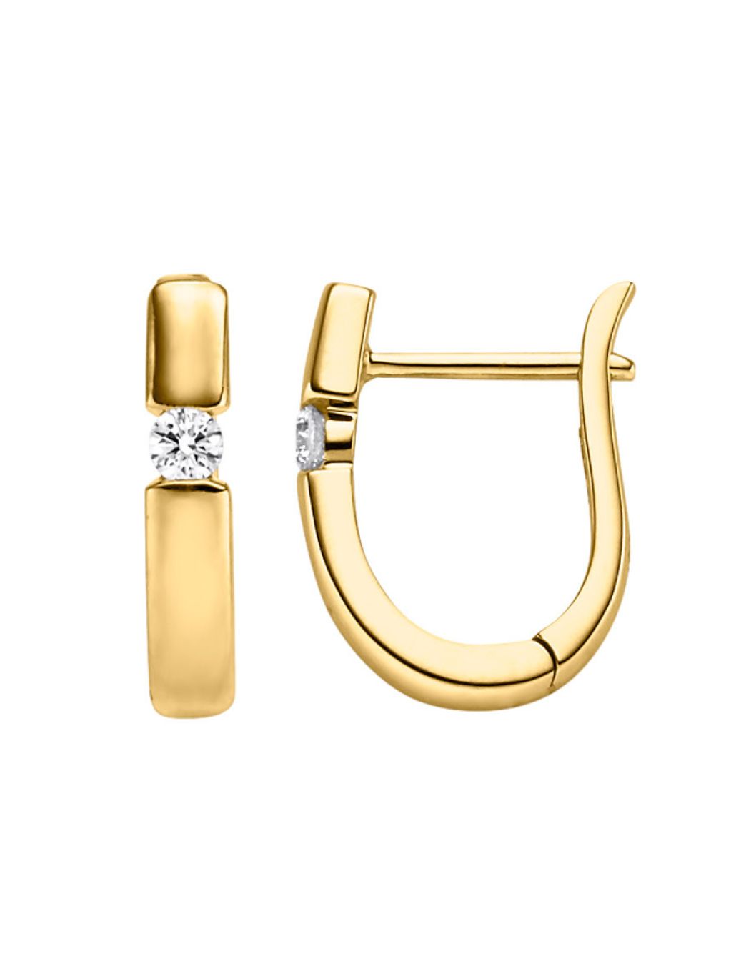 Produktbild von Solitär-Creolen Odalys