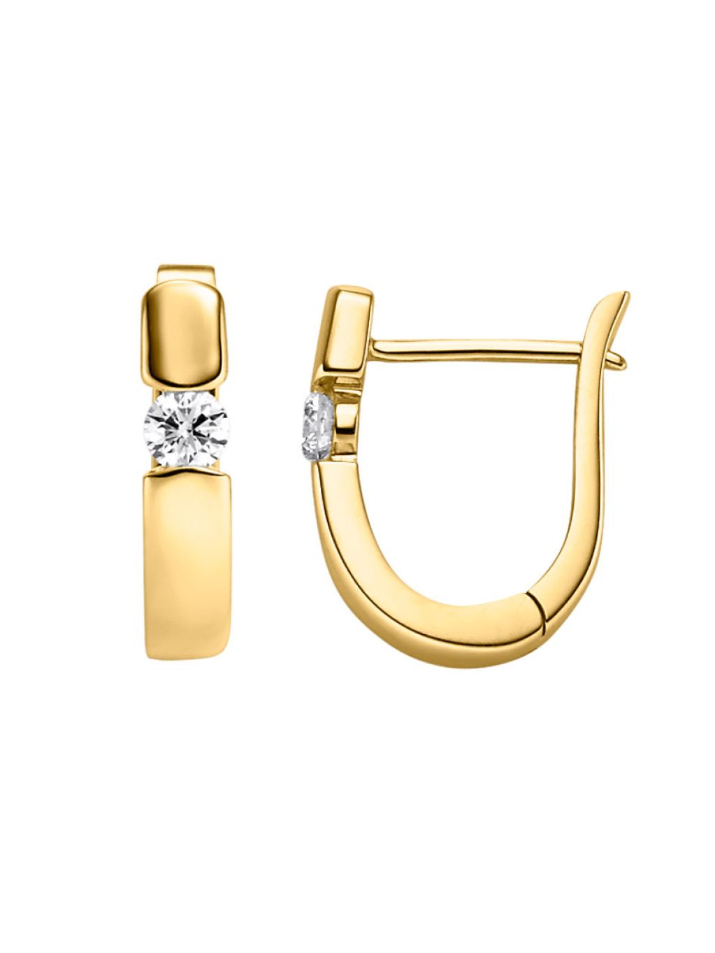 Produktbild von Solitär-Creolen Odalys