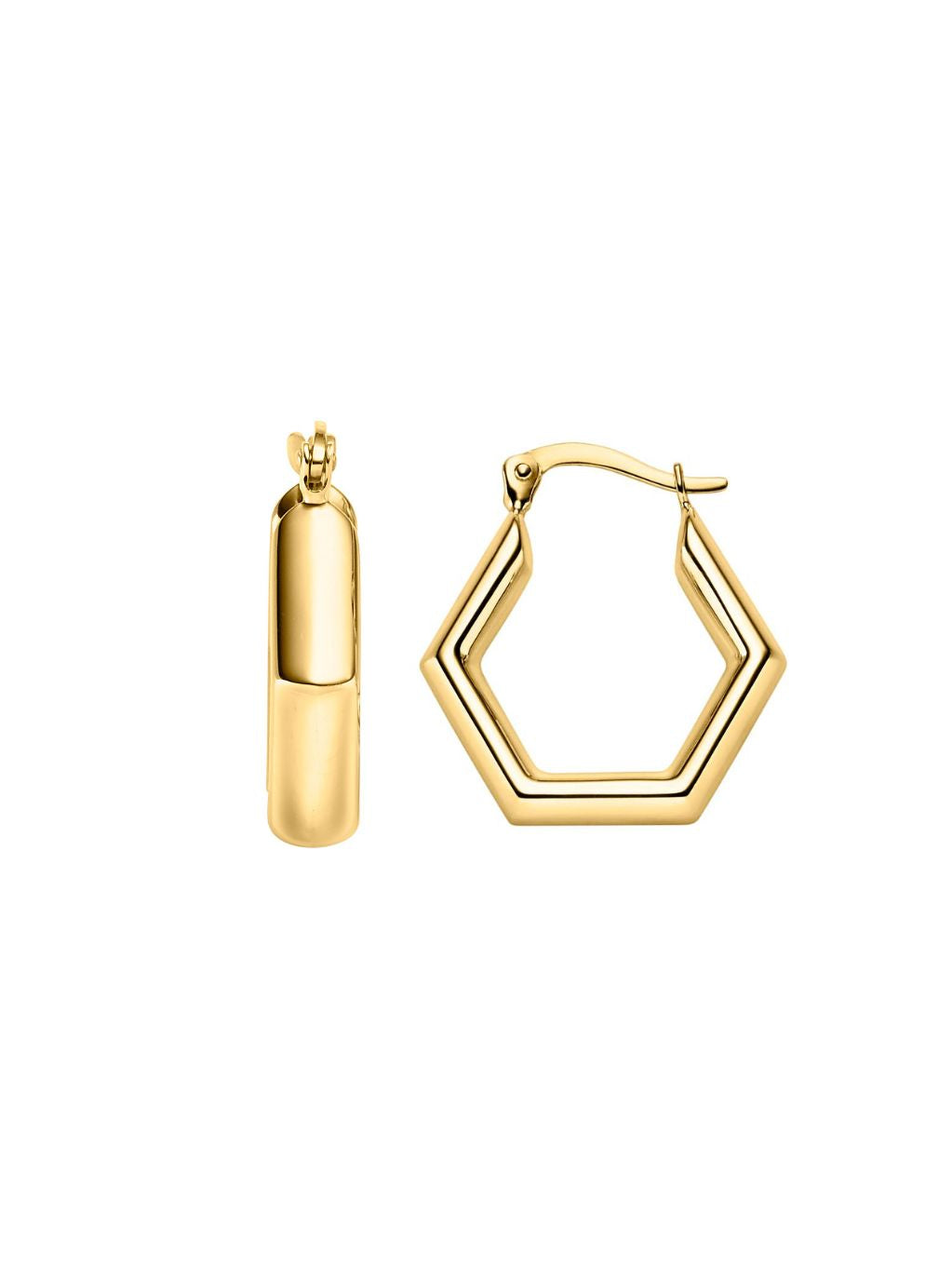 Produktbild von Creolen Hexagon