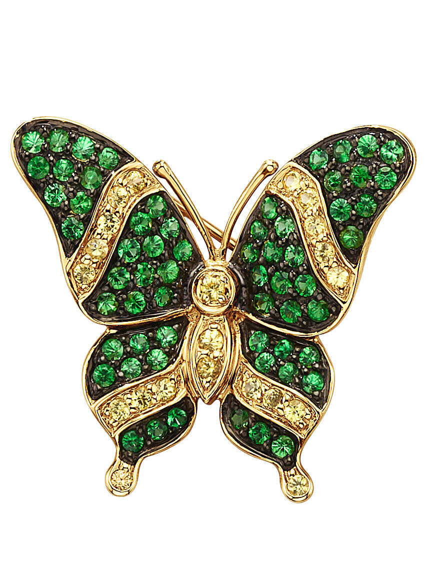 Produktbild von Brosche Verde Tsavorit