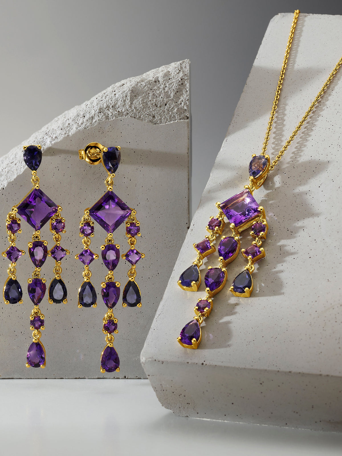 Produktbild von Ohrringe Erigeron Amethyst