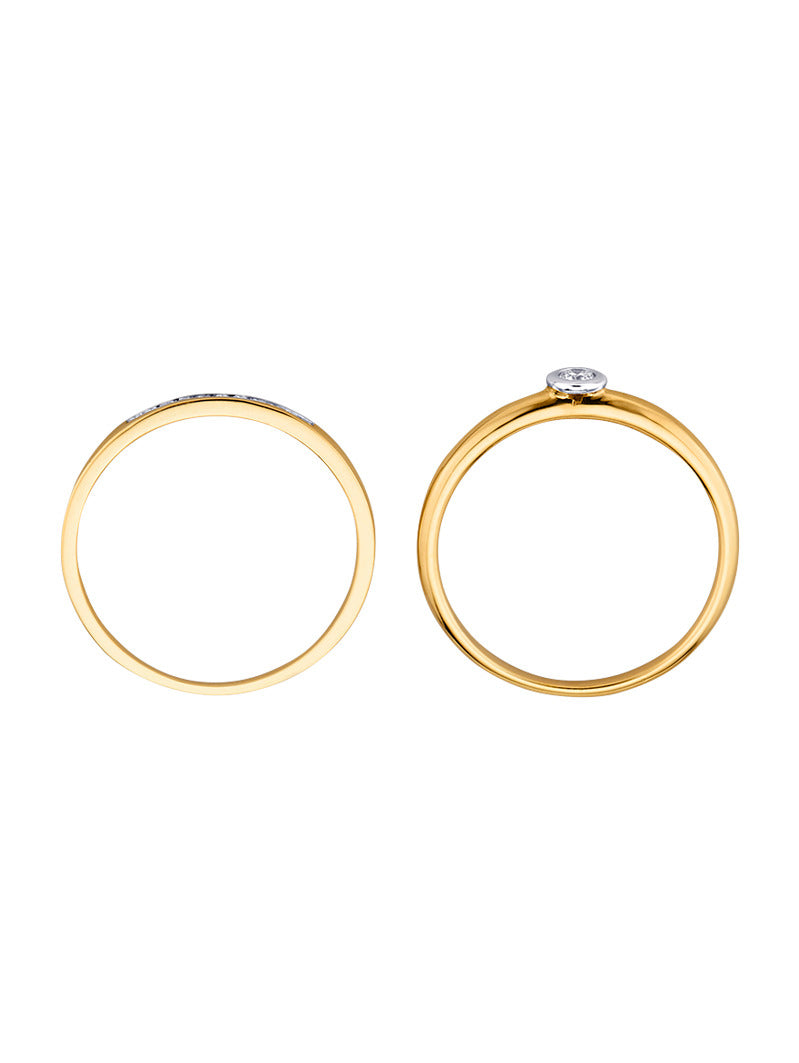 Produktbild von 2tlg. Ring-Set