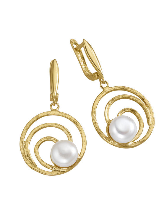 Produktbild von Ohrhänger Elbereth mit Perle