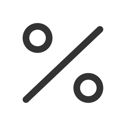 Icon Prozent