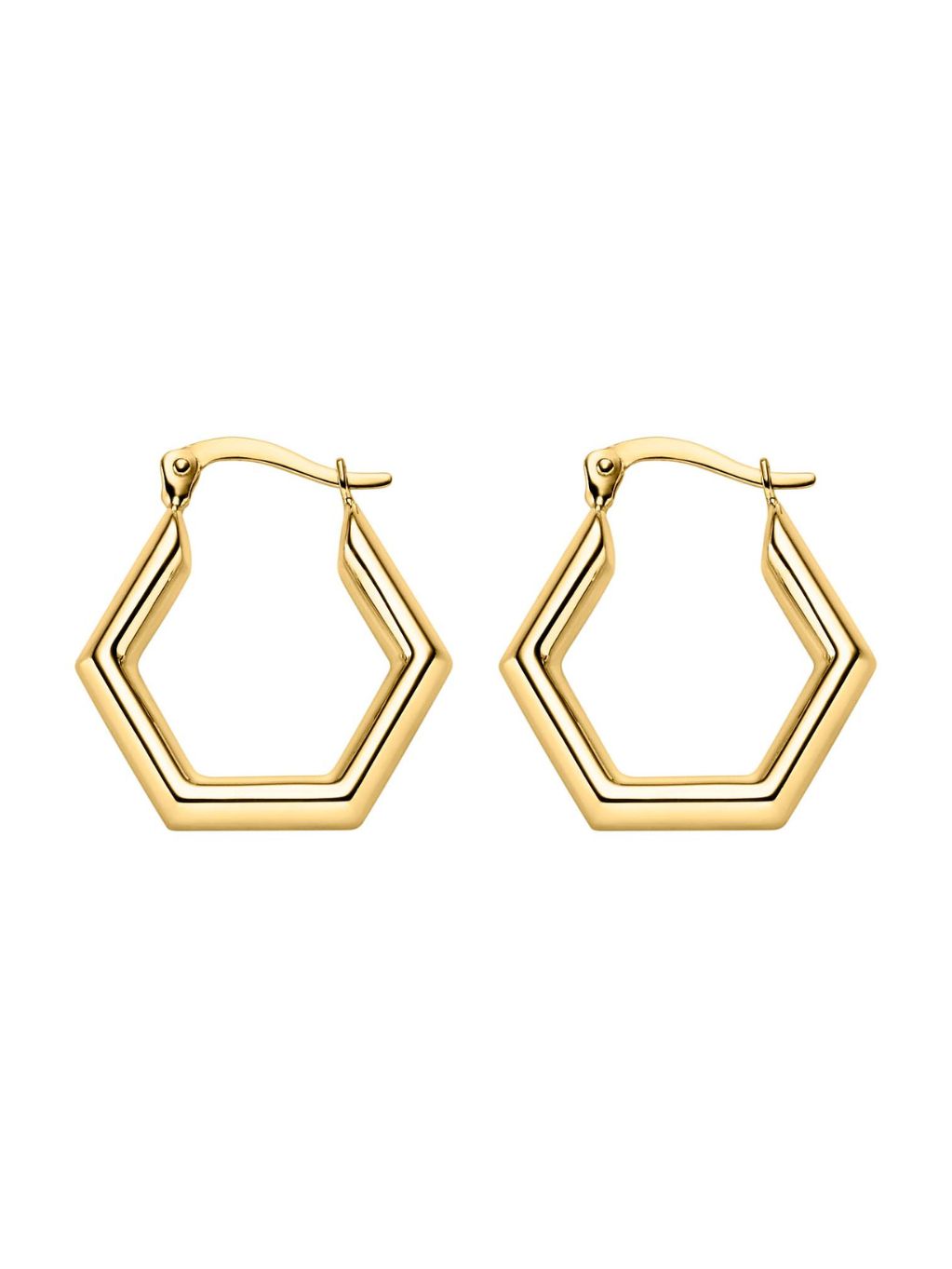 Produktbild von Creolen Hexagon