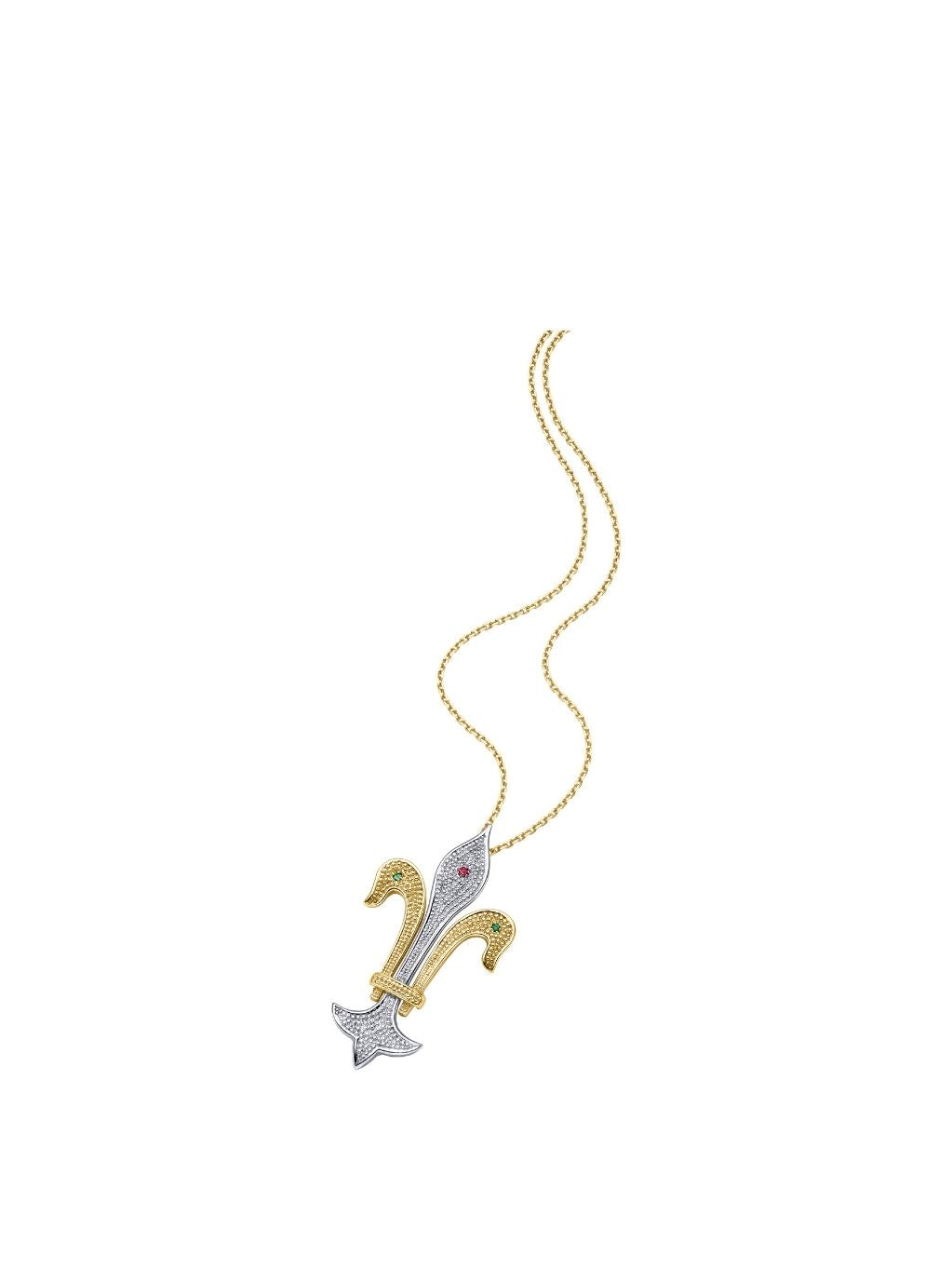 Produktbild von Anhänger mit Kette Fleur de Lys