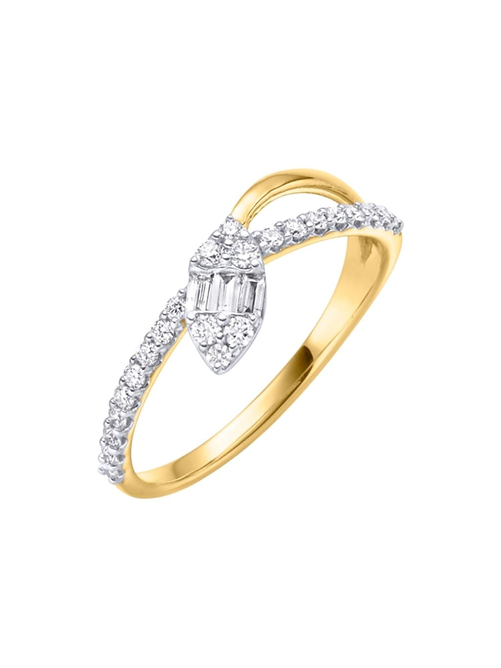 Produktbild von Damenring Schlange