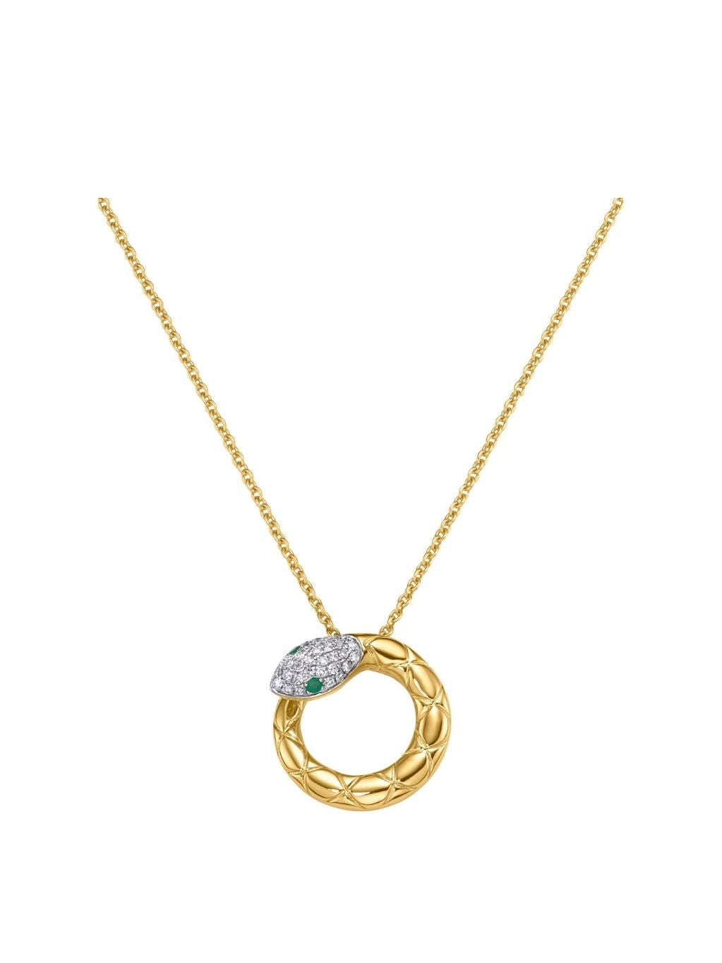 Produktbild von Anhänger mit Kette Schlange