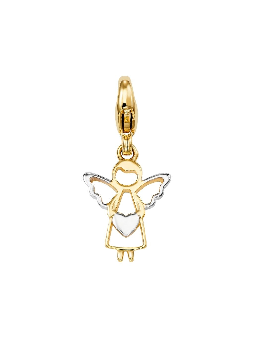 Produktbild von Charm-Anhänger Engel mit Herz