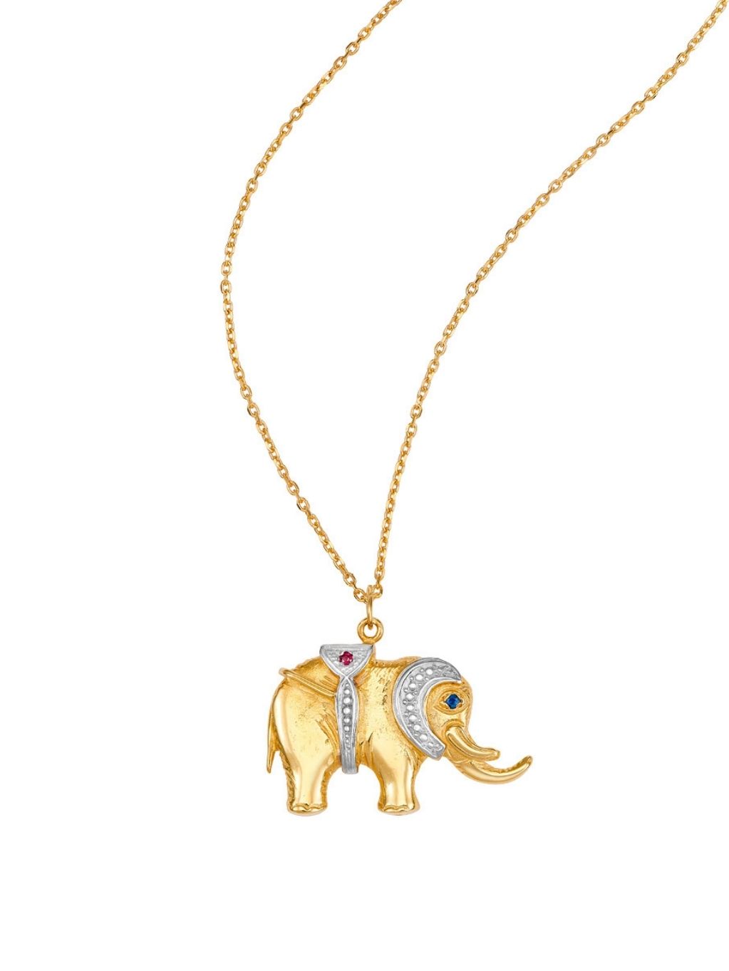 Produktbild von Anhänger mit Kette Glückselefant