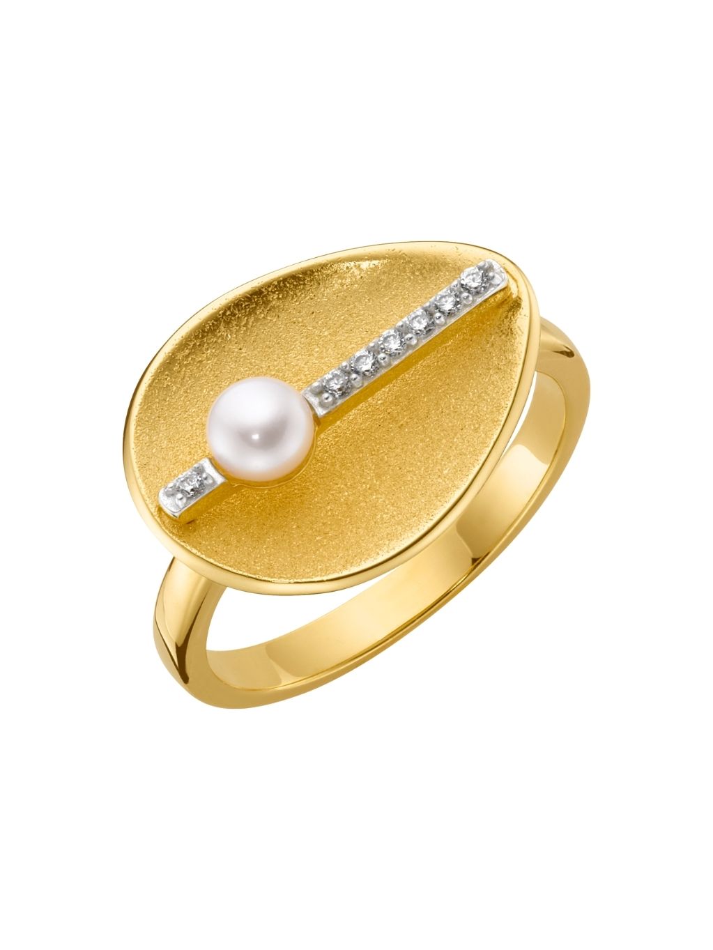 Produktbild von Damenring Elaria mit Perle