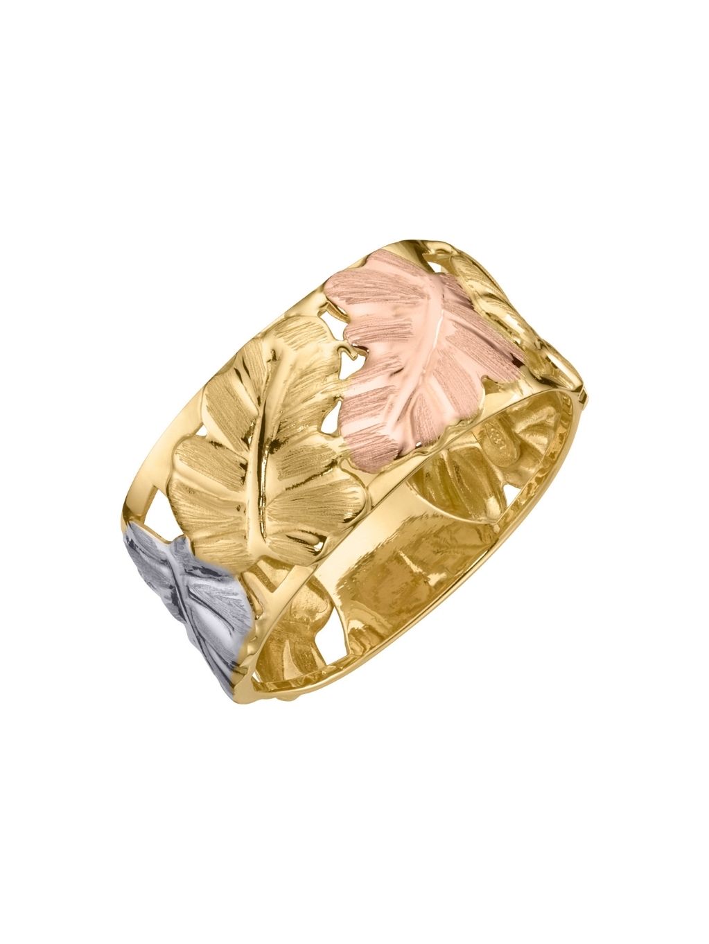 Produktbild von Damenring Anwen Blattmotiv