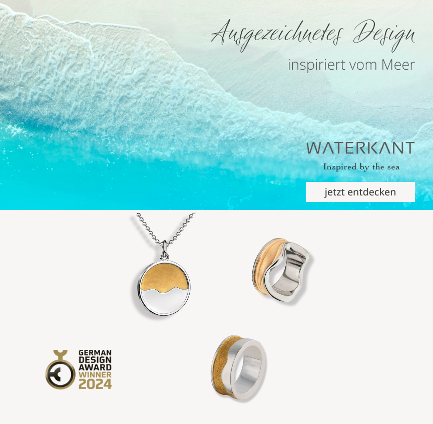 Waterkant-Schmuck und Foto vom Meer